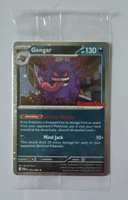 Pokemon TCG Gengar GameStop Promo 2026 Sealed Near Mint - Image 1
