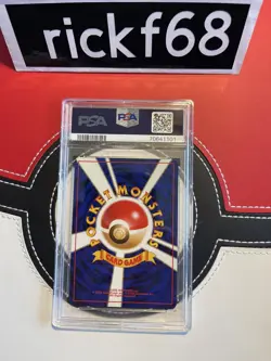 1997 POKEMON JAPANESE JUNGLE 122 MR. MIME-HOLO PSA 9 - Image 2