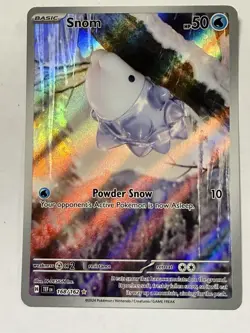 Pokemon TCG Snom Scarlet & Violet Temporal Forces 168/162 - Image 1