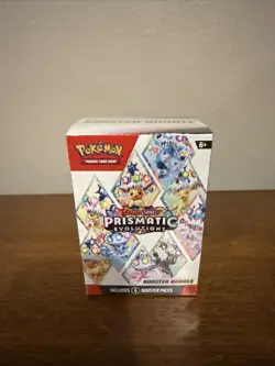 Pokemon TCG Scarlet & Violet Prismatic Evolutions Booster Bundle Sealed - Image 1