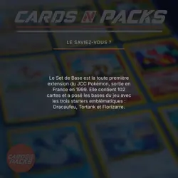 Booster Pokemon Dracaufeu Set de Base Edition 1 PSA 9 Neuf scelle MINT 🇫🇷🔥 - Image 3