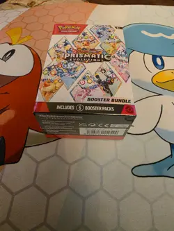 Pokemon TCG: S&V Prismatic Evolutions Booster Bundle (6pks) Factory Sealed - Image 2