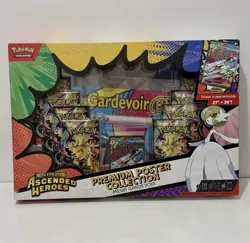 Pokemon TCG Ascended Heroes Mega Gardevoir Ex Premium Poster Collection Sealed - Image 2