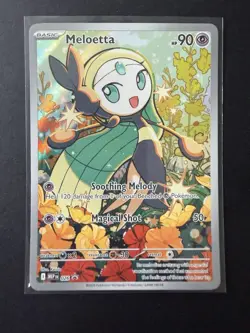 Meloetta (26) [Illustration Rare Promo] (NM) - Pokemon - Battle Deck - Image 1