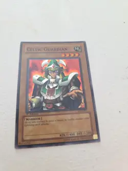 Celtic Guardian LOB-007 - Super Rare - Lightly Played Unlimited YuGiOh! TCG - Image 1