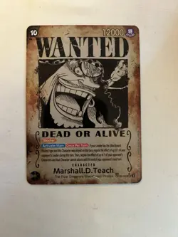 ONE PIECE TCG OP09 Emperors In The New World OP09-093 SP Marshall D. Teach - Image 1