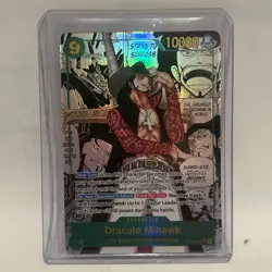 Dracule Mihawk OP14 119 SEC Manga (English) Pack Fresh One Piece TCG Mint Cond - Image 2