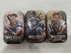 One Piece Card Game Tin Pack Set Vol.2 Lot Of 3 Sabo/Ace/Luffy - Image 1