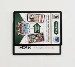 XY Roaring Skies ETB Elite Trainer Box Code Card Pokemon TCG Live - Image 1