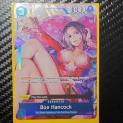 Bandai One Piece CCG Boa Hancock ST03-013 Special Foil Blocker Trigger Card - Image 1