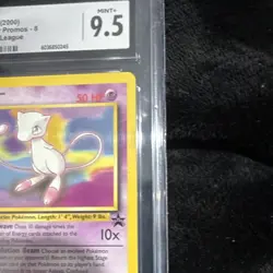 Pokemon Mew Black Star Promo #8 CGC 9.5 2000 Pokemon League Wizards of the Coast - Image 3