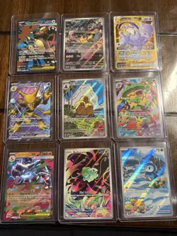 Pokemon Card Lot (Full Art, IR, Mega, EX) NM 11 Total - Image 1