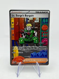 Lt. Surge's Bargain 185/132 Me01: Mega Evolution Holo - Single - Image 1