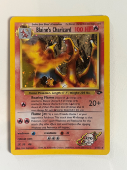 Blaine's Charizard 2/132 Gym Challenge Holo - Image 1