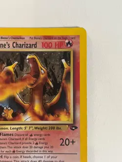Blaine's Charizard 2/132 Gym Challenge Holo - Image 2
