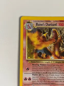 Blaine's Charizard 2/132 Gym Challenge Holo - Image 3