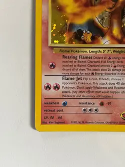 Blaine's Charizard 2/132 Gym Challenge Holo - Image 4