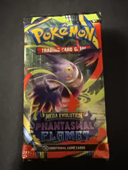 Pokemon Mega Evolution Phantasmal Flames Booster Pack - (Factory Sealed) - Image 1