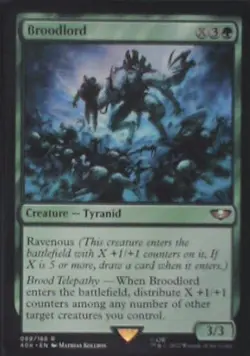 Broodlord - Universes Beyond: Warhammer 40,000: #89, MTG Nm R238 - Image 1