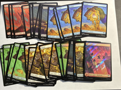 32 Teenage Mutant Ninja Turtles Lands MTG Foil and Non-Foil - Image 1