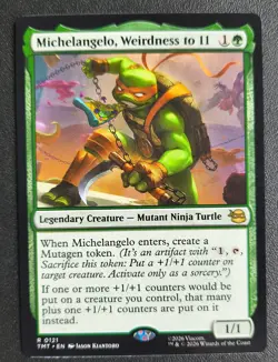 MTG Michelangelo, Weirdness to 11 - NM/Unplayed - TMNT - Image 1