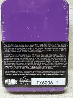 Magic The Gathering Teenage Mutant Ninja Turtles Donatello Tin Includes 3 packs - Image 2