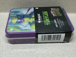 Magic The Gathering Teenage Mutant Ninja Turtles Donatello Tin Includes 3 packs - Image 3