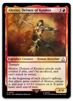 Alexios, Deimos of Kosmos #33 (Foil) (NM) Assassin's Creed ACR Magic MTG - Image 1