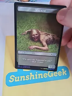 Treasure Walker (Bicycle Girl) Double-sided Token Secret Lair Drop Foil - Image 4