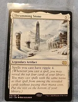 MTG Thrumming Stone Double Masters 2022 NM-Mint Condition - Image 1