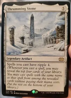 MTG Thrumming Stone Double Masters 2022 NM-Mint Condition - Image 3