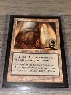 Cabal Coffers Uncommon Land Torment Magic The Gathering MTG LP (A) - Image 1