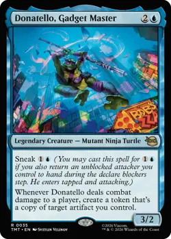 Donatello, Gadget Master - Teenage Mutant Ninja Turtles - 35 - MTG - Image 1