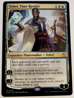 MTG Teferi, Time Raveler - Ravnica Remastered NM - Image 1