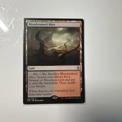 Bloodstained Mire - MTG Khans of Tarkir - NM - Image 1