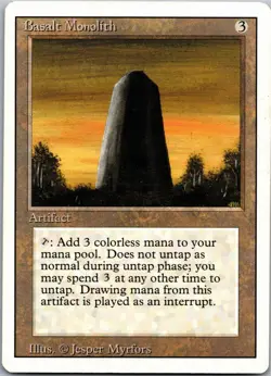 Basalt Monolith U Revised Edition LP - Image 1