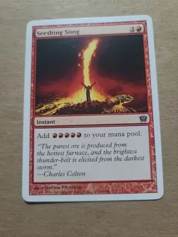 Seething Song - 9th Edition - MTG - Magic the Gathering - LP - Image 1