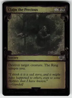 Claim the Precious (Showcase Scrolls) Foil C Universes Beyond: LotR - Image 1