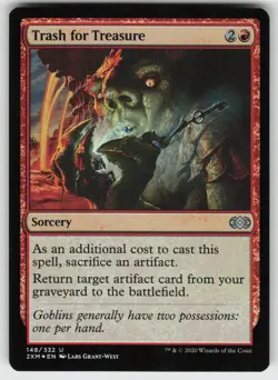 Trash for Treasure Foil U Double Masters 148 MTG - Image 1