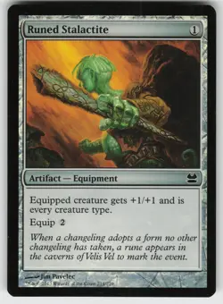 Runed Stalactite Foil C Modern Masters 214 MTG - Image 1