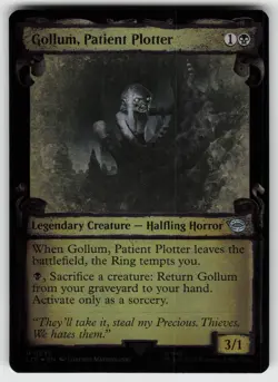Gollum, Patient Plotter (Showcase Scrolls) Foil U Universes Beyond: LotR - Image 1