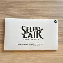 Magic: The Gathering Secret Lair Showcase All Will Be One Foil Box—English - Image 1