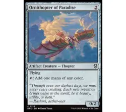 Ornithopter of Paradise - 133 - NM - Commander: Aetherdrift - MTG - Image 1