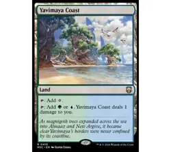 Yavimaya Coast - NM - Commander: Modern Horizons 3 - MTG - Image 1