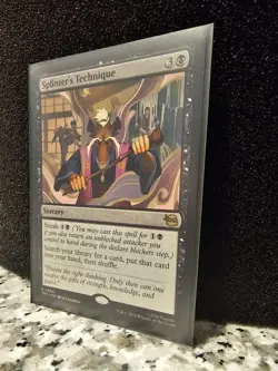 TMNT MTG - Splinter's Technique Rare Non-Foil (Near Mint) - Image 2