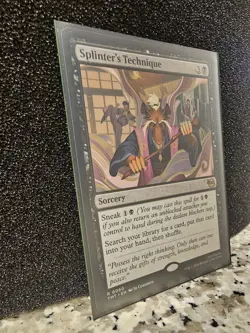 TMNT MTG - Splinter's Technique Rare Non-Foil (Near Mint) - Image 3