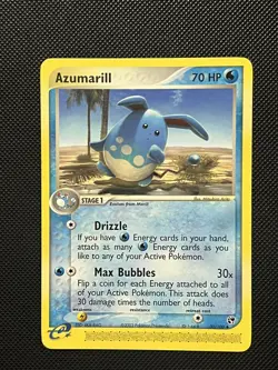 Pokemon Ex Sandstorm - Azumarill - 30/100 - Non Holo Uncommon - NM - Image 2