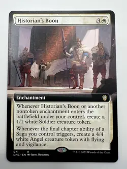 Historian's Boon (Extended Art) Commander: Dominaria United Regular - Image 1