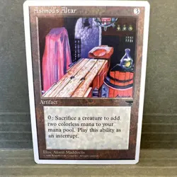 Magic The Gathering Ashnod's Altar Chronicles Common Artifact 1995 Maddocks - Image 1