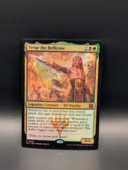 MTG - Tyvar the Bellicose - FOIL - Legendary Creature - MAT #48 - Mythic - Image 1